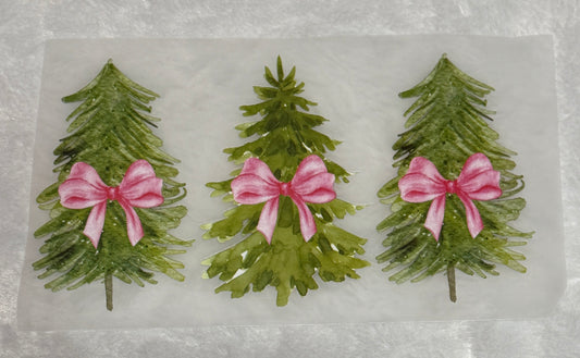 Christmas Trees with Bows