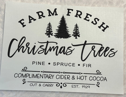 Farm Fresh Christmas Trees