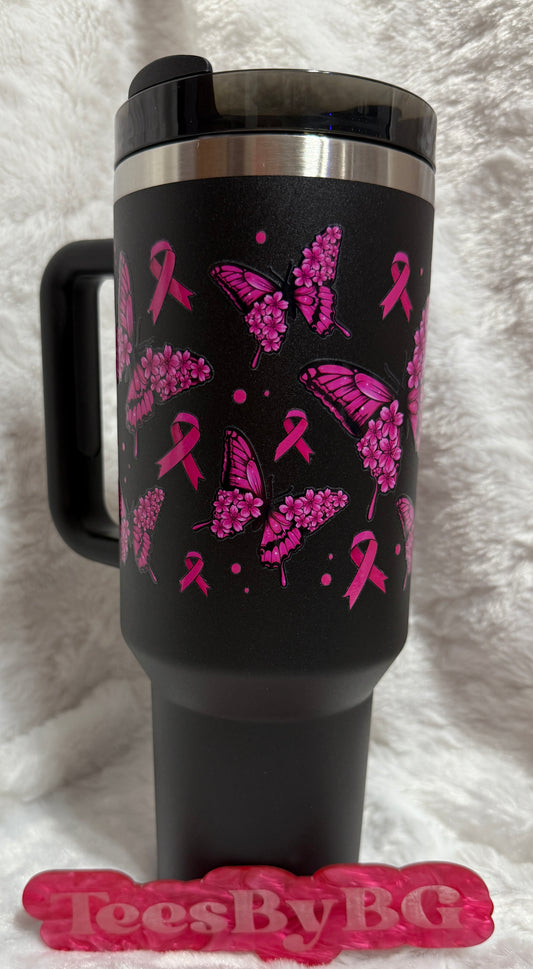 Breast Cancer Butterflies