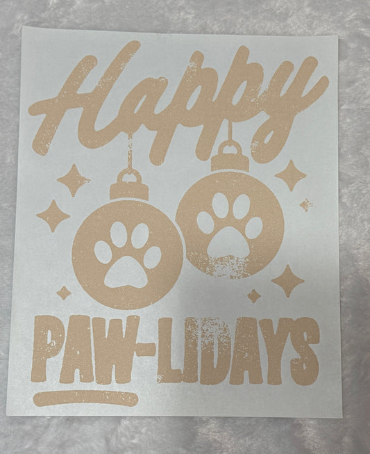 Happy Paw-lidays