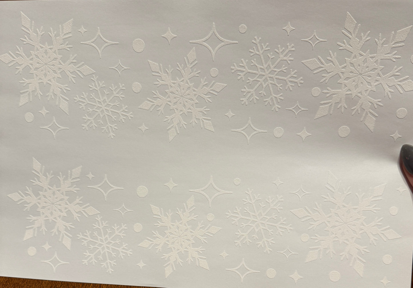 Christmas Trees with Snowflake Sleeves