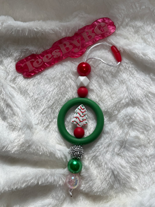 Christmas Tree Car Charm