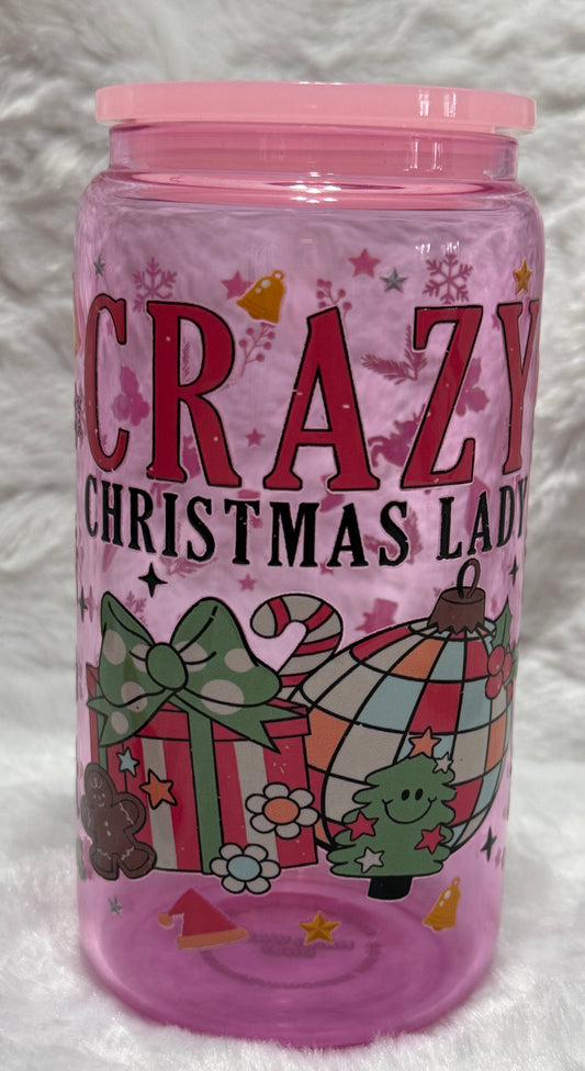 Crazy Christmas Lady