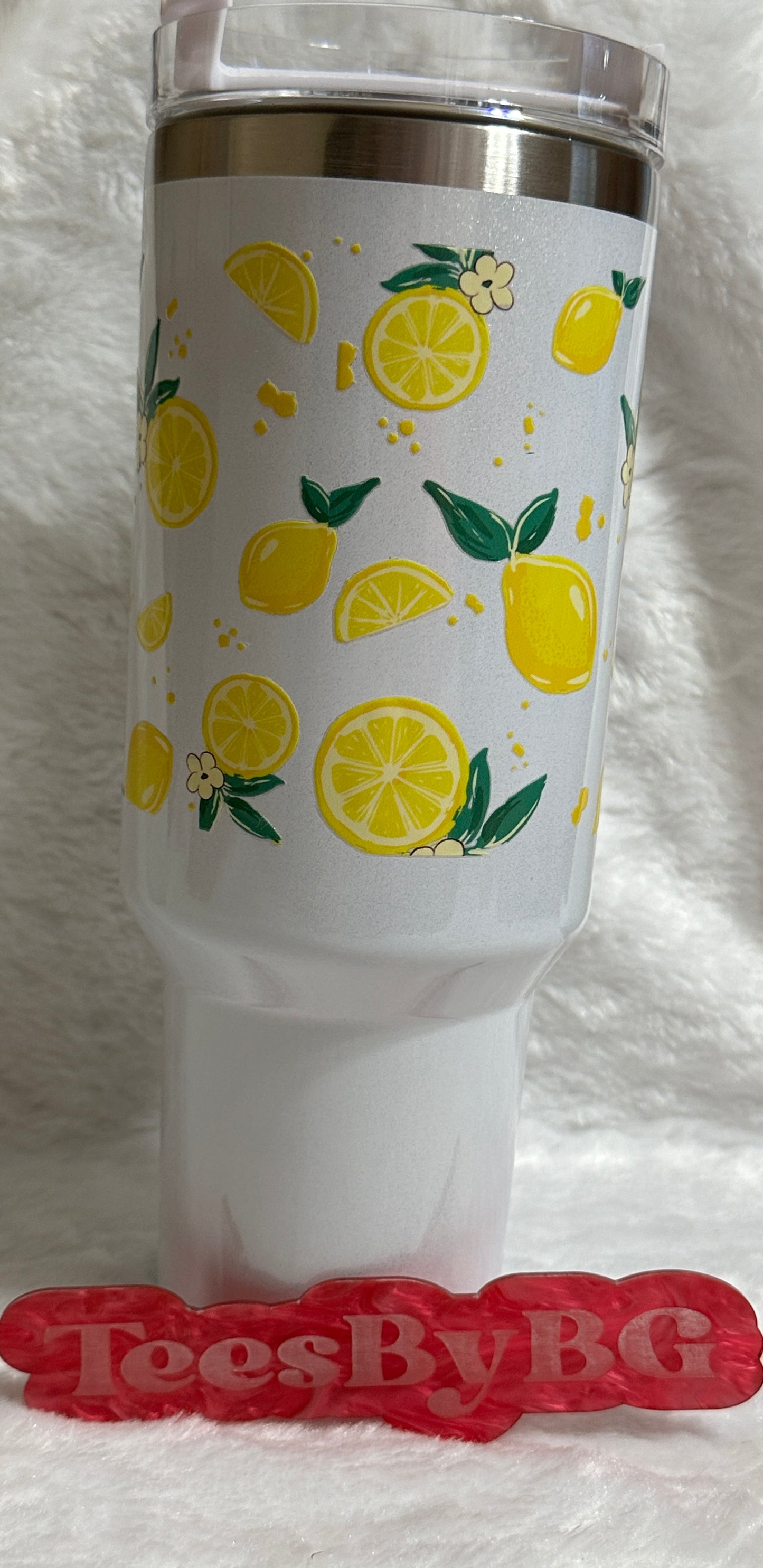 Lemons on Shimmer White